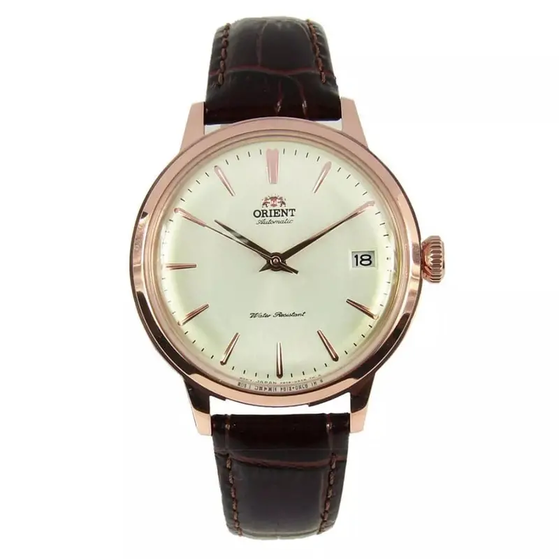 Orient Ra-Ac0010s00c Brown Leather Men Watch 1