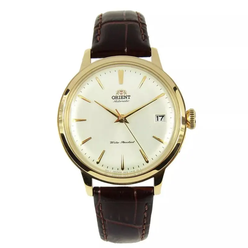 Orient Ra-Ac0011s00c Brown Leather Men Watch 1