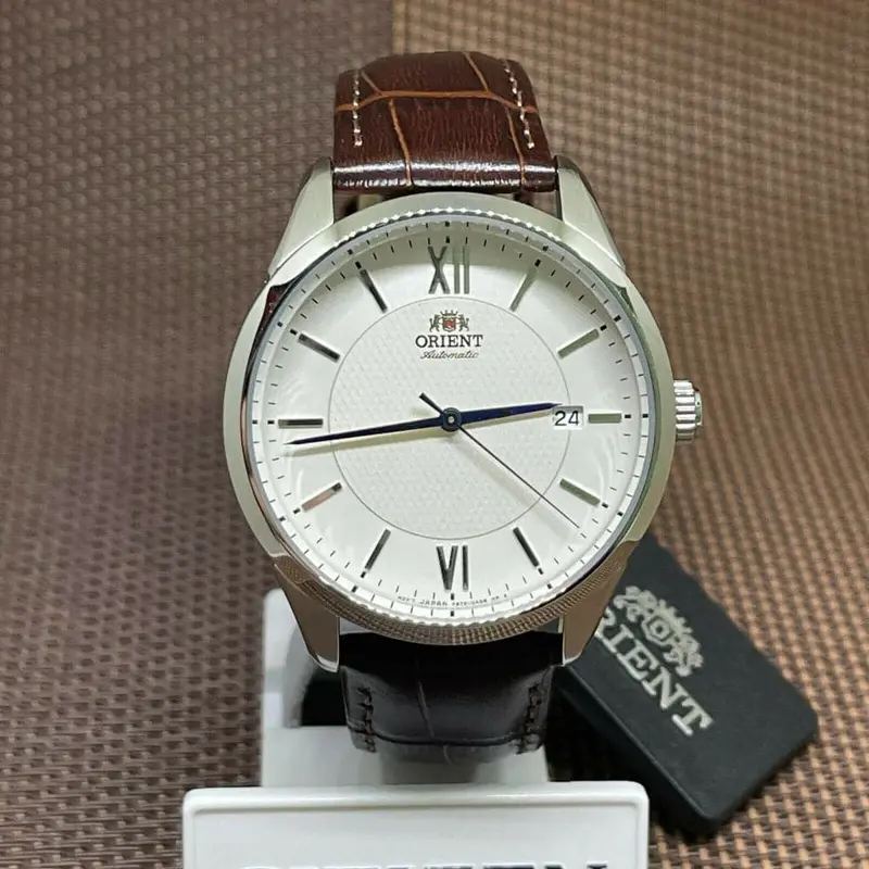 Orient Ra-Ac0017s10d Brown Leather Men's Watch 1
