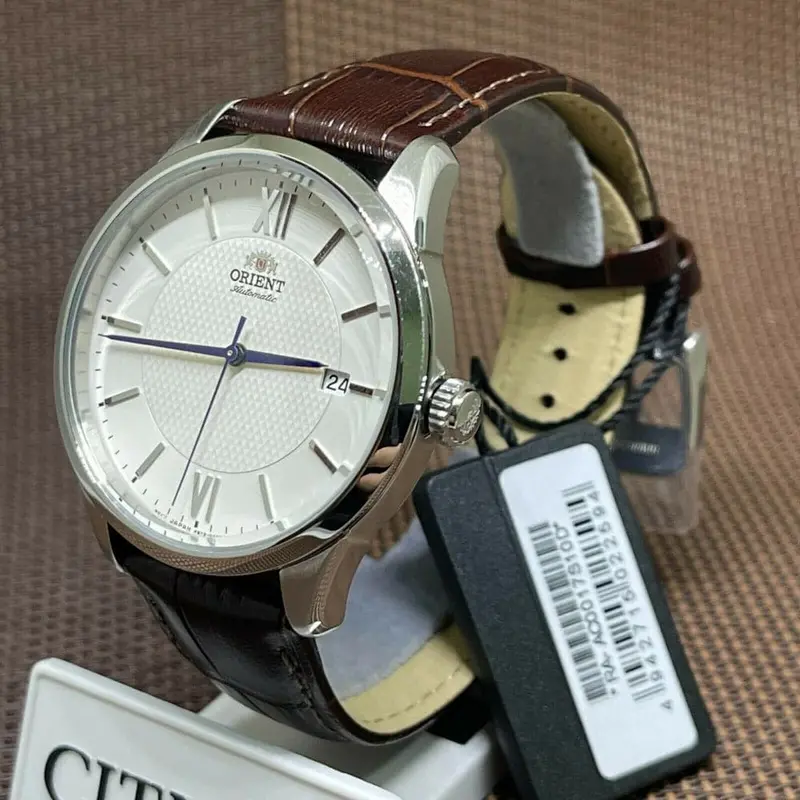 Orient Ra-Ac0017s10d Brown Leather Men's Watch 2