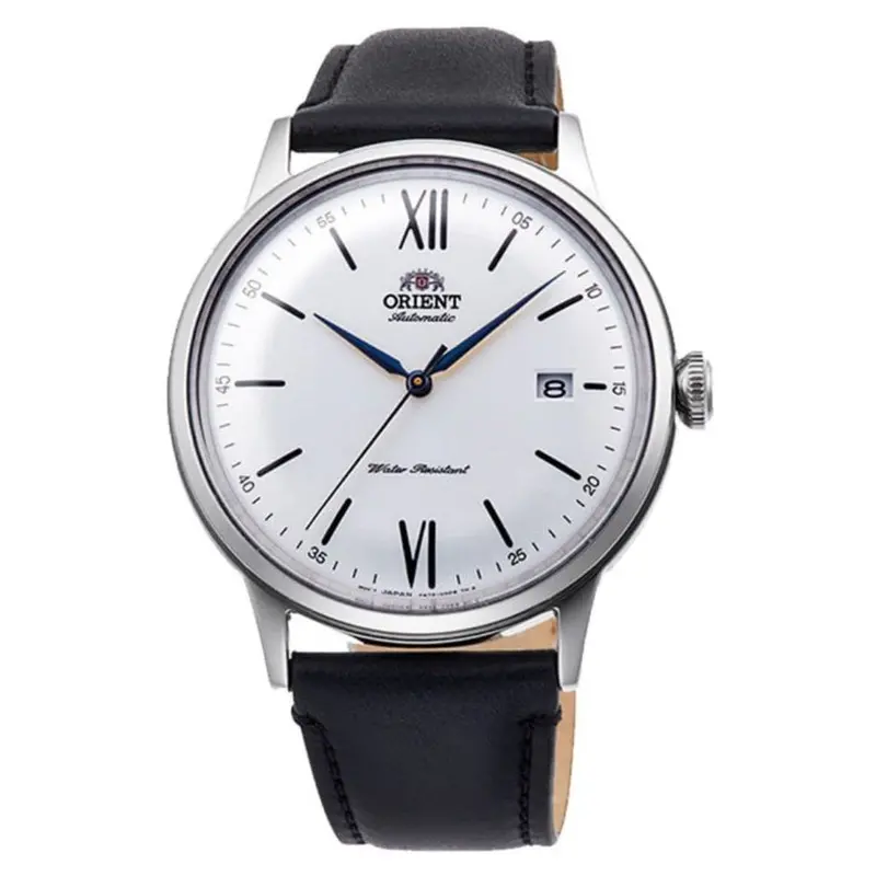 Orient Ra-Ac0022s10b Black Leather Men Watch 1