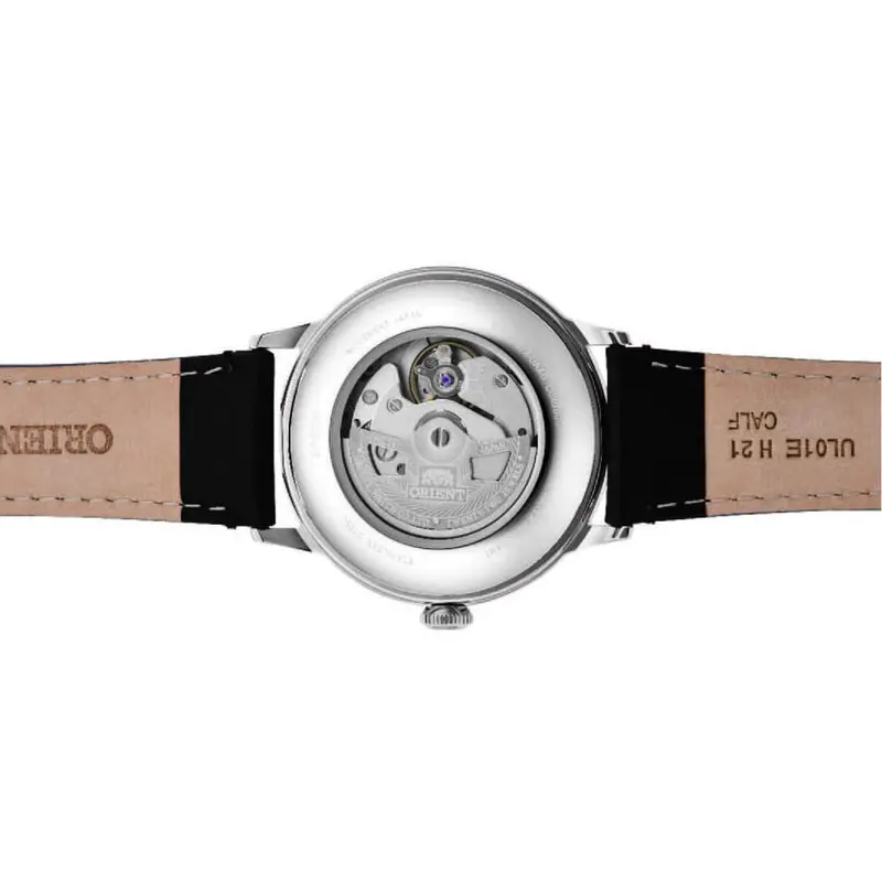 Orient Ra-Ac0022s10b Black Leather Men Watch 2