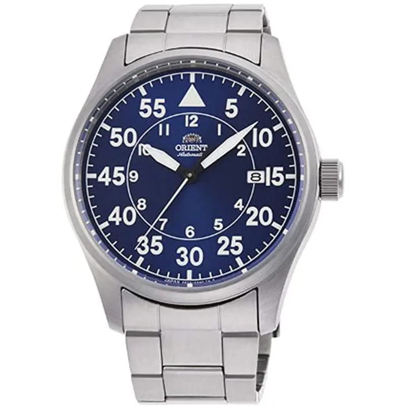 Orient Ra-Ac0h01l10b Blue Dial Stainless Steel Men's Watch 1