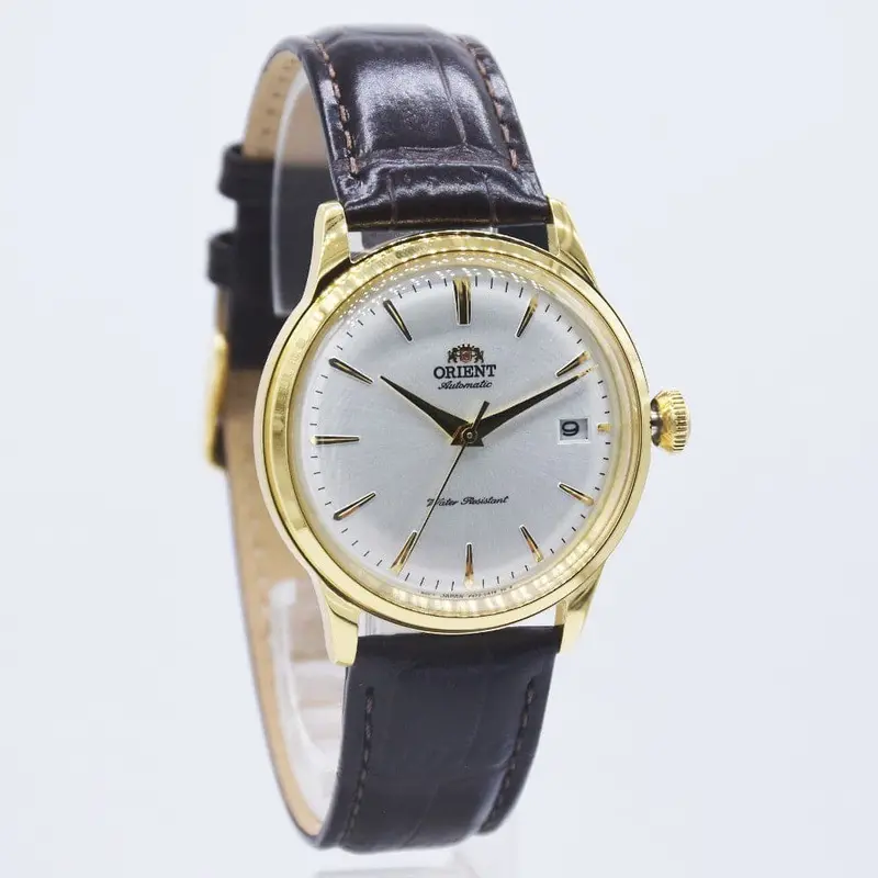 Orient Ra-Ac0m01s10b Brown Leather Men Watch 1
