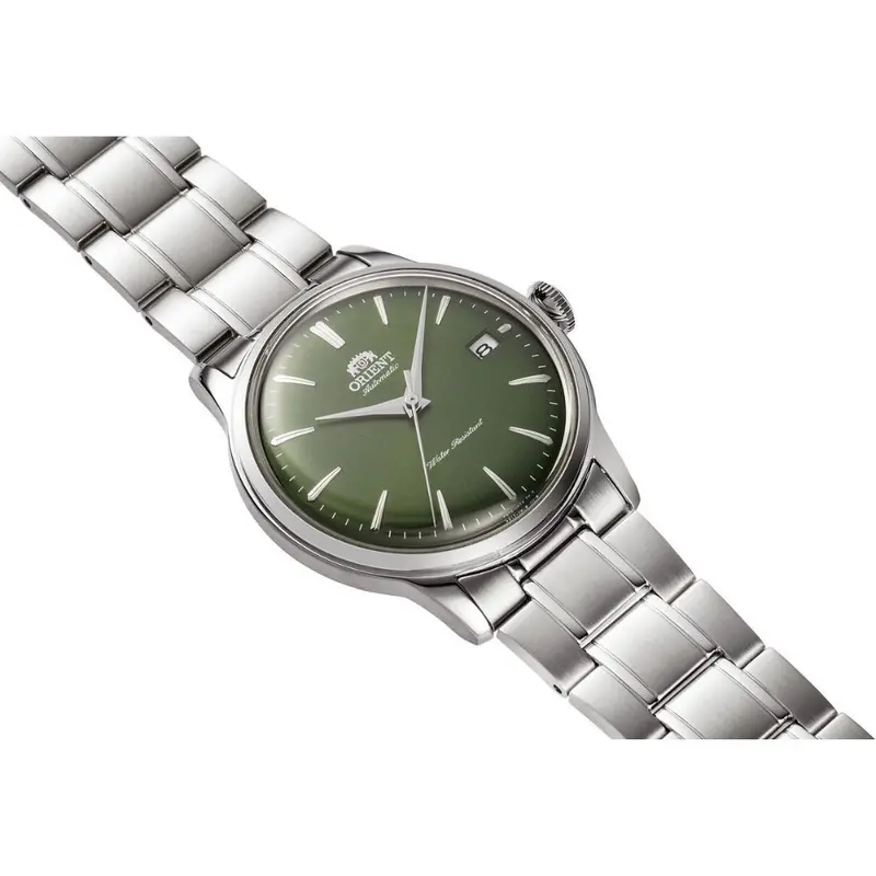 Orient Ra-Ac0m09e30b Bambino Version 7 Green Dial Watch 2