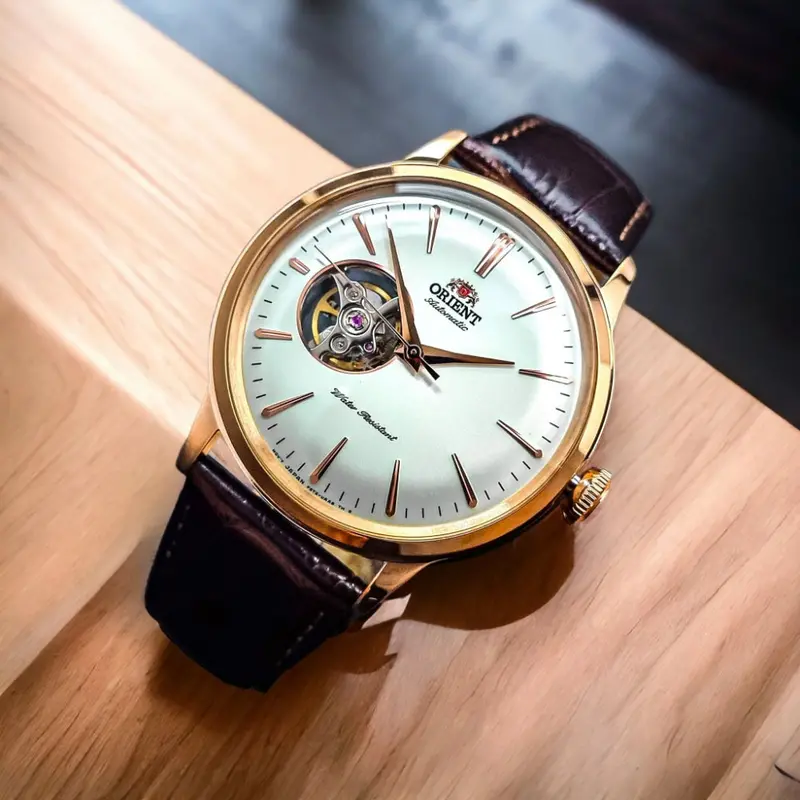 Orient Ra-Ag0001s10b Brown Leather Men Watch 2