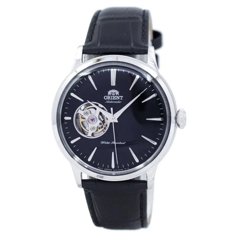 Orient Ra-Ag0004b10b Black Leather Men's Watch 1