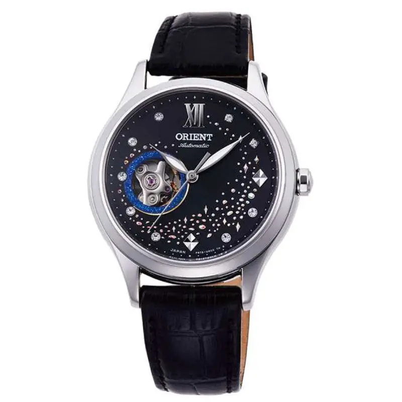 Orient Ra-Ag0019b10b Black Leather Women's Watch 1