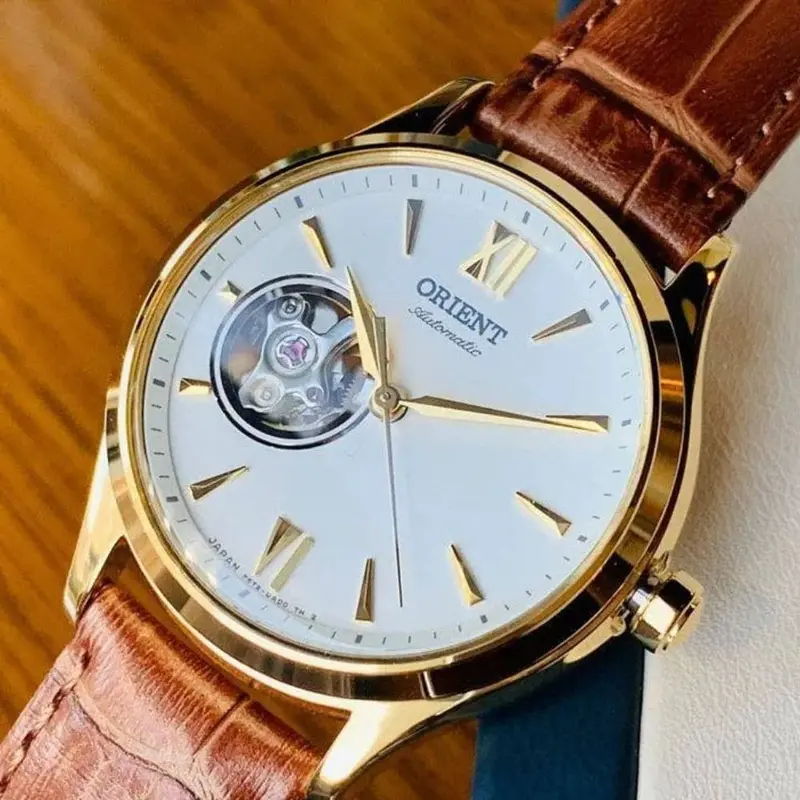 Orient Ra-Ag0024s00c Brown Leather Men Watch 2