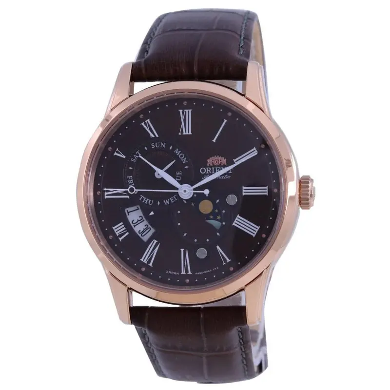 Orient Ra-Ak0009t00c Brown Leather Men Watch 1