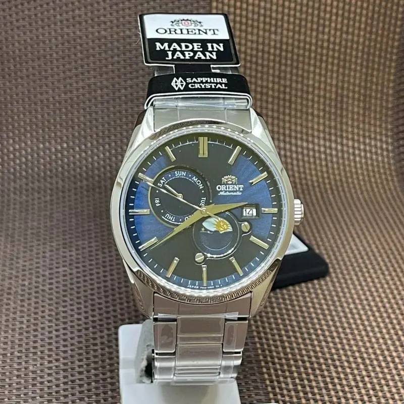 Orient Ra-Ak0308l00c Blue Dial Stainless Steel Men's Watch 1