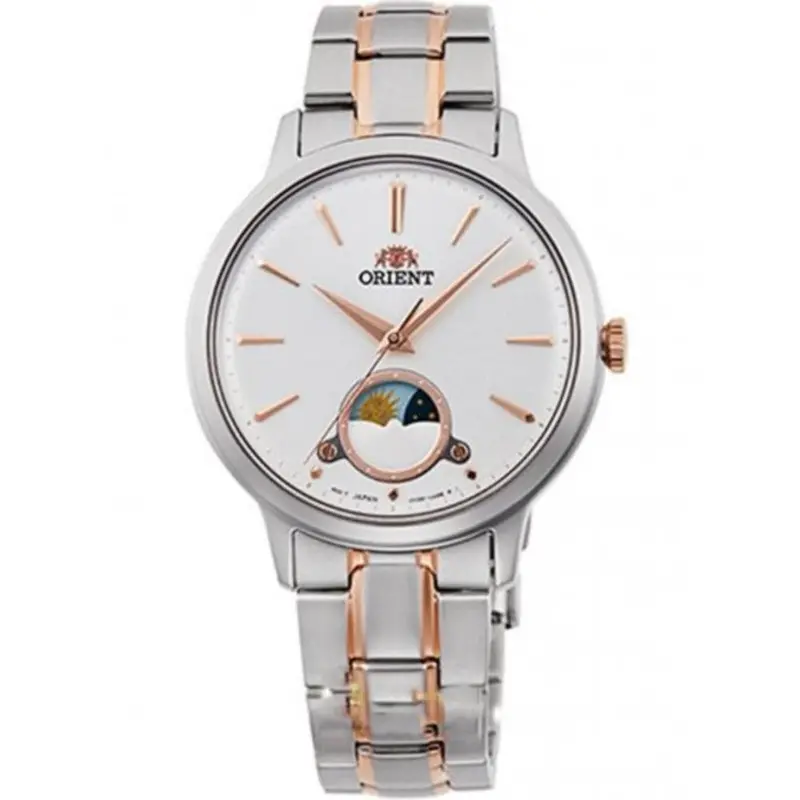 Orient Ra-Kb0001s10b Stainless Steel Moon-Phase Women Watch 1