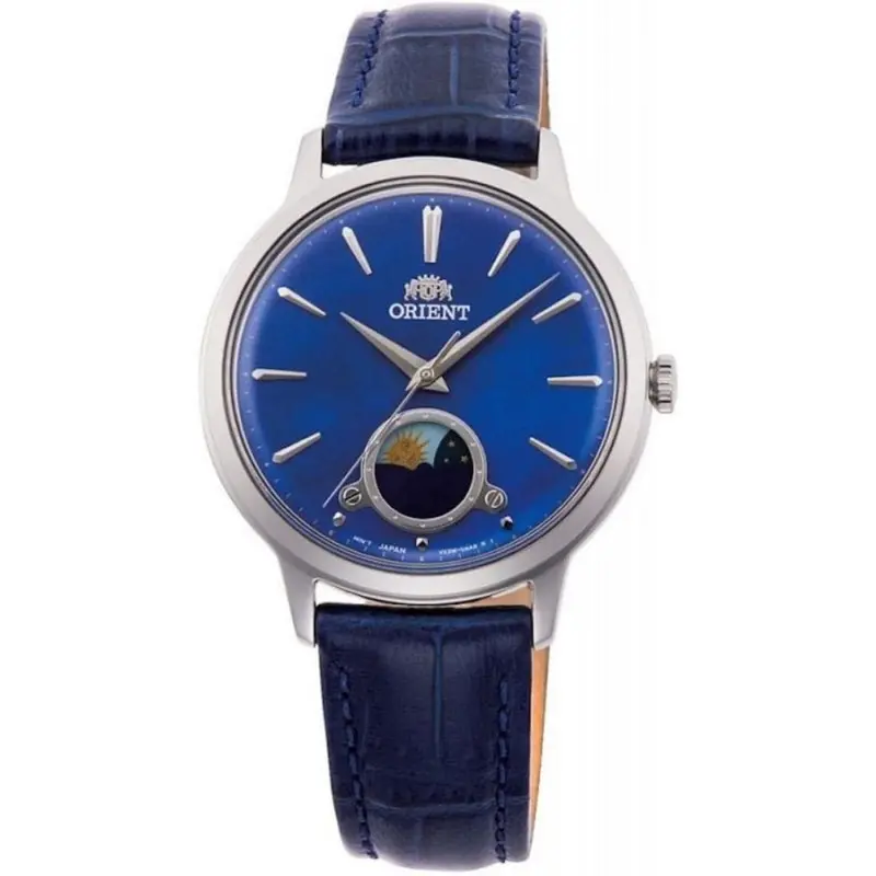 Orient Ra-Kb0004a10b Blue Leather Women Watch 1