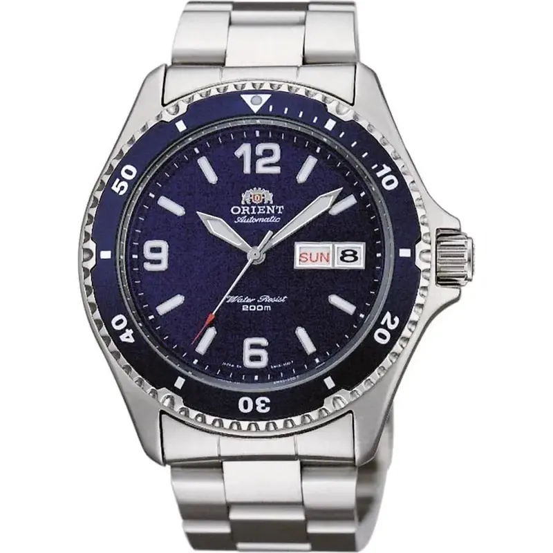 Orient Saa02002d3 Blue Dial Stainless Steel Men's Watch 1