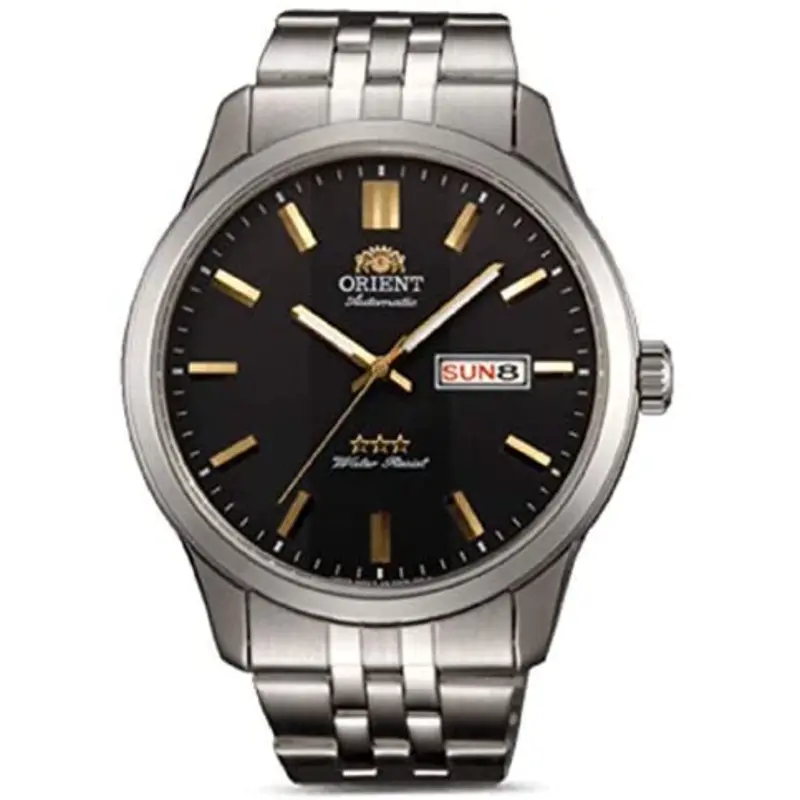 Orient Sab0c002b8 Black Dial Stainless Steel Men's Watch 1
