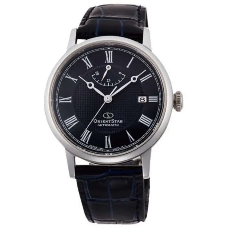 Orient Star Re-Au0003l00b Black Leather Men's Watch 1