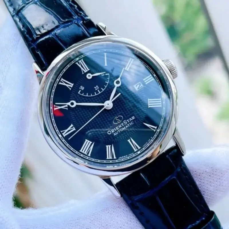 Orient Star Re-Au0003l00b Black Leather Men's Watch 2