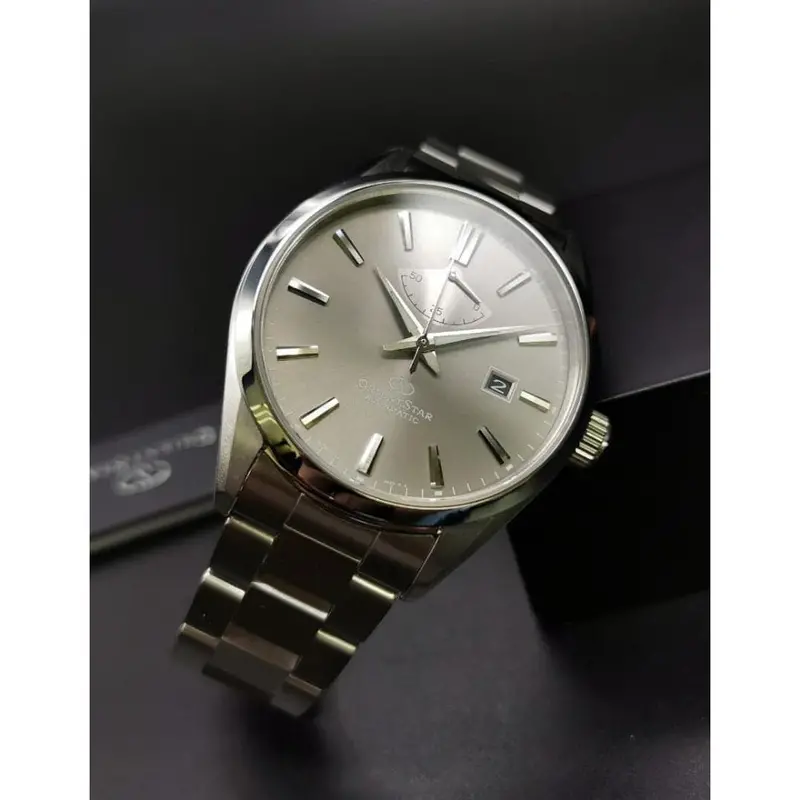 Orient Star Re-Au0404n00b Gray Dial Stainless Steel Men Watch 2