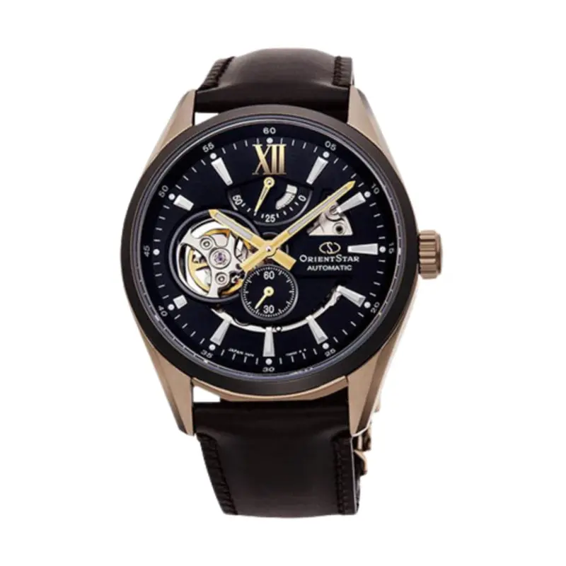 Orient Star Re-Av0115b00b Brown Leather Men Watch 1