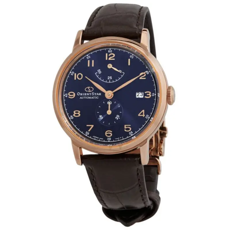 Orient Star Re-Aw0005l00b Brown Leather Men Watch 1