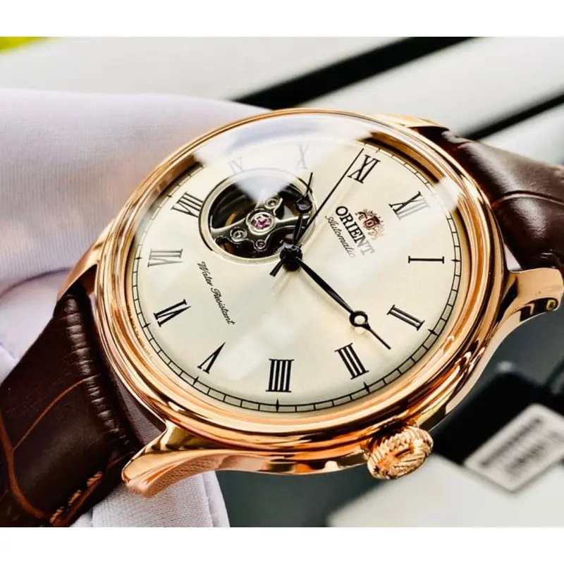 Orient Star Sag00001s0 Brown Leather Men's Watch 2