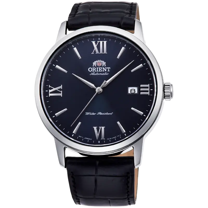 Orient Symphony Iv Black Leather Strap Men Watch Ra-Ac0f11l30b 1