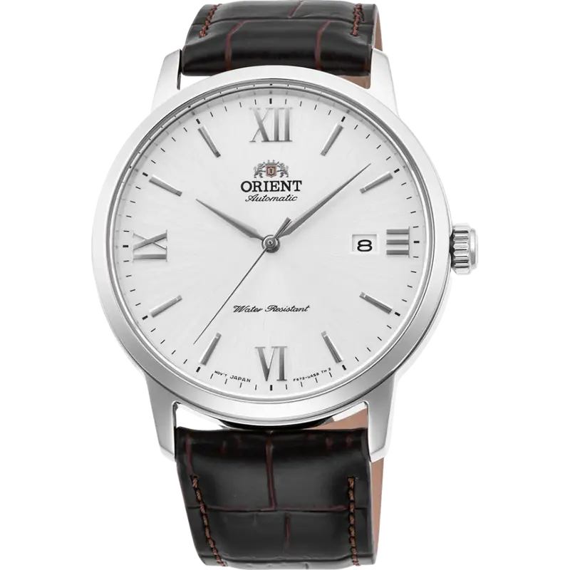 Orient Symphony Iv Brown Leather Strap Men Watch Ra-Ac0f12s30b 1