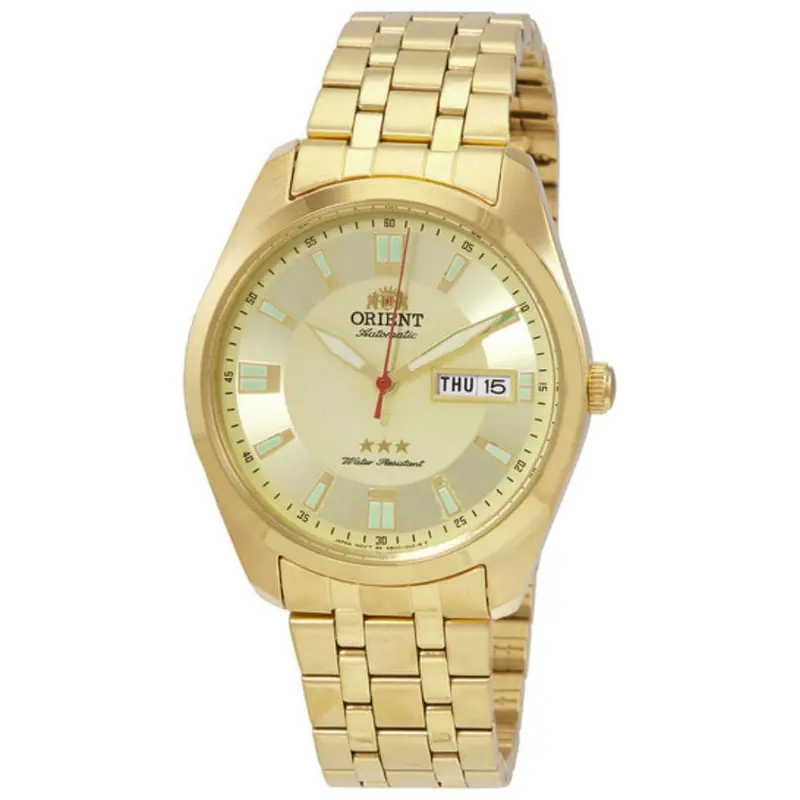 Orient Tri-Star Ra-Ab0016g19b Gold Stainless Steel Men's Watch 1
