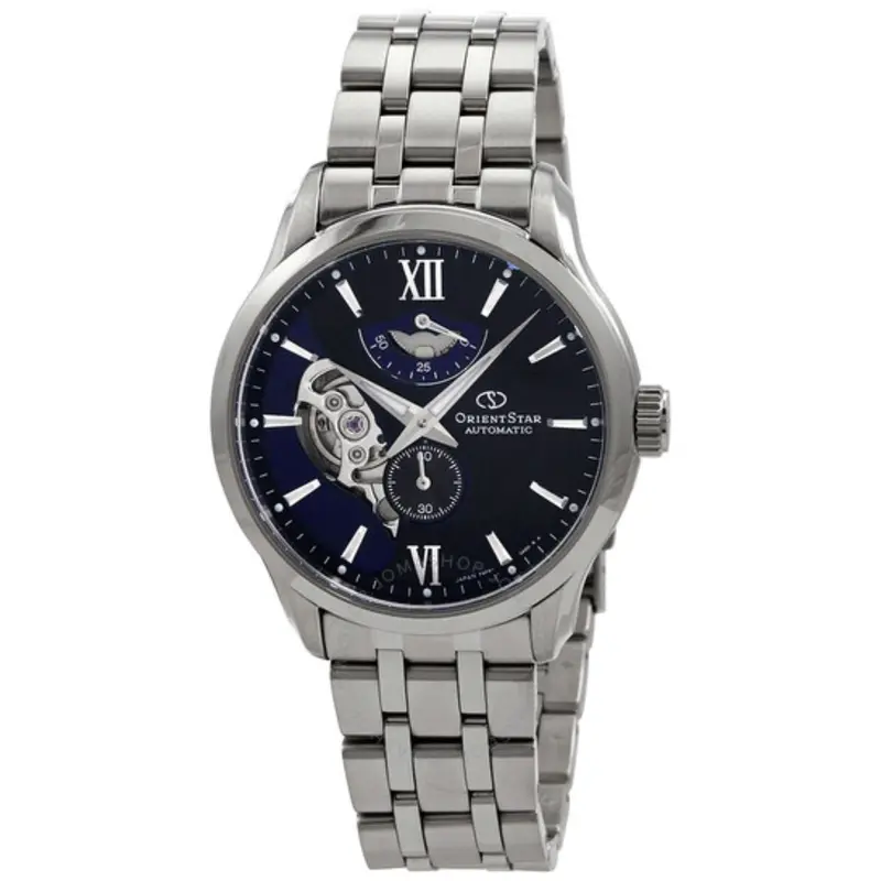 Orientstar Layered Skeleton Automatic Blue Dial Men's Watch Re-Av0b03b00b 1