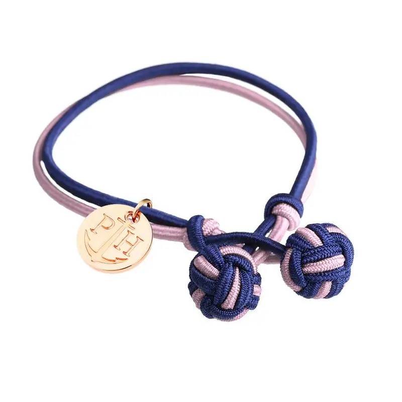 Paul Hewitt Accessory Bracelet Knot Nylon Navy Blue-Pink 1