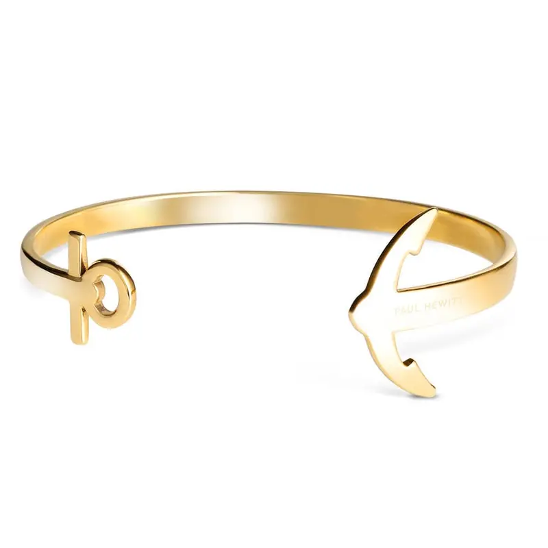 Paul Hewitt Accessory Gold Ancuff Stainless Steel 1