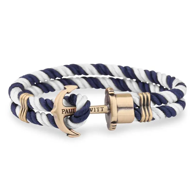 Paul Hewitt Accessory Phrep Ip Brass Nylon Navy-White 1