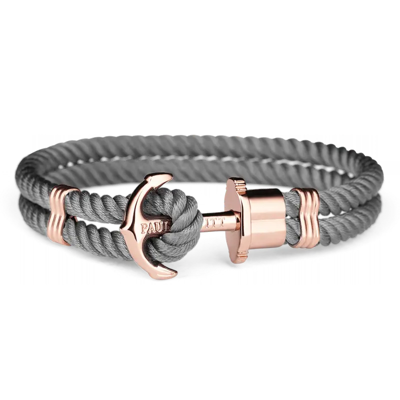 Paul Hewitt Accessory Phrep Ip Rose Gold Nylon Grey 1