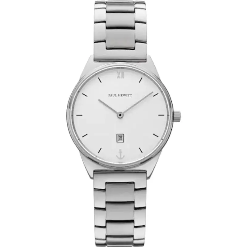 Paul Hewitt Ph003162 Praia White Sand Silver Metal Women's Watch 1