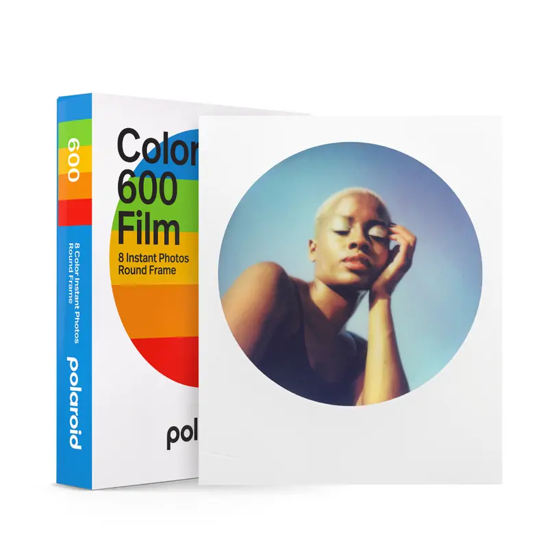 Polaroid Color Film For 600 – Round Frame 006021 1