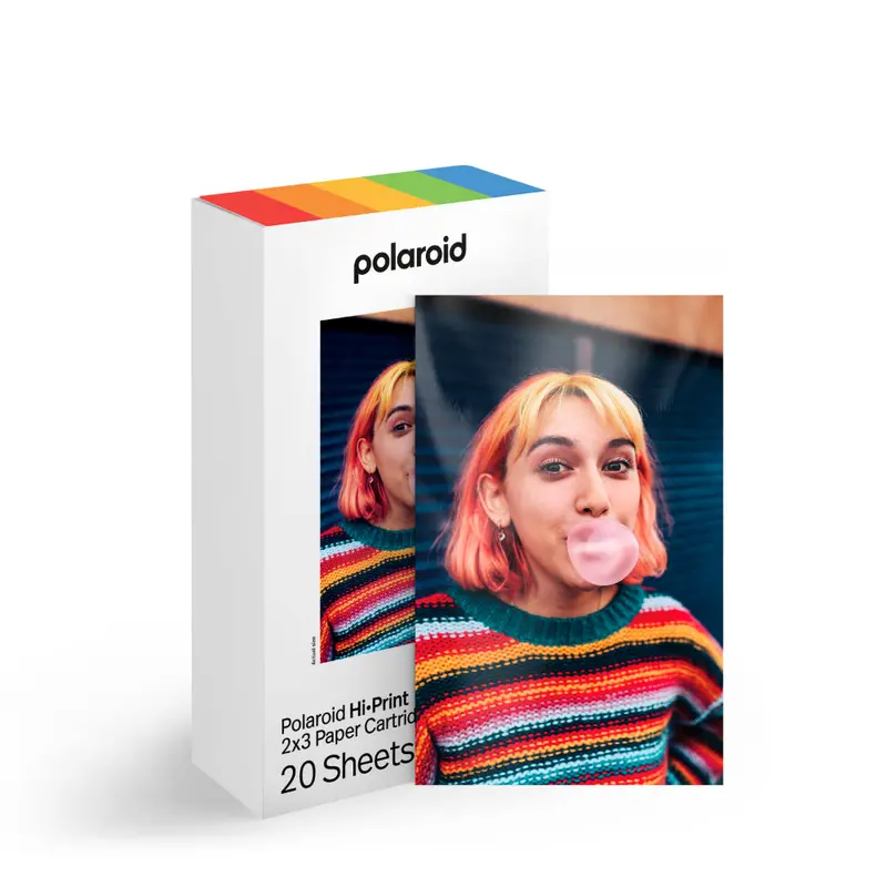 Polaroid Hi·Print 2×3 Paper Cartridge - 20 Sheets 6355 1