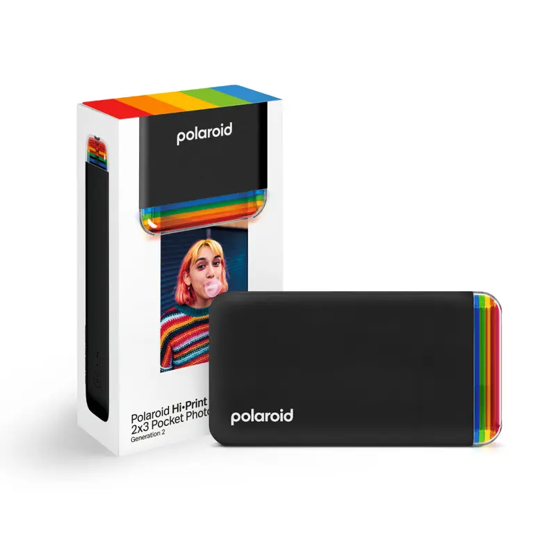Polaroid Hi·Print 2X3 Pocket Photo Printer Gen 2 - Black 9129 1