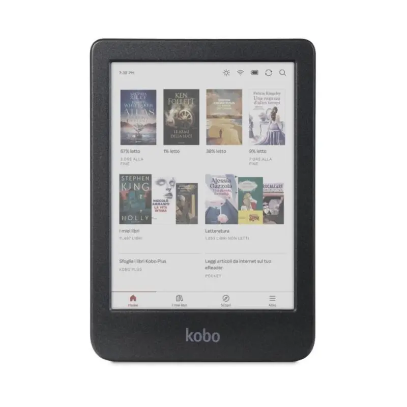 Rakuten Kobo Clara Colour E-Book Reader Touchscreen 16 Gb Wi-Fi Black N367-Ku-Bk-K-Ck 1