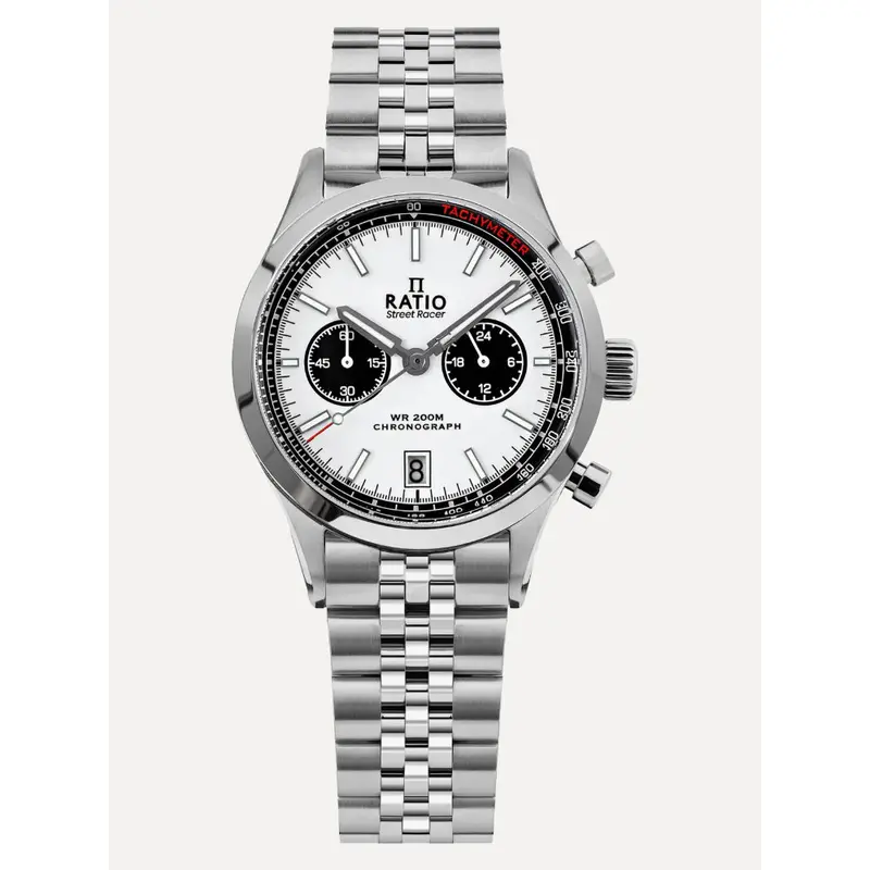 Ratio Street Racer Black Panda Dial Limited Edition Men's Watch Rtc022 1