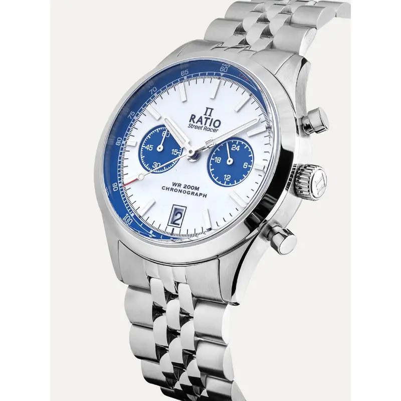 Ratio Street Racer Blue Panda Dial Limited Edition Men's Watch Rtc024 2