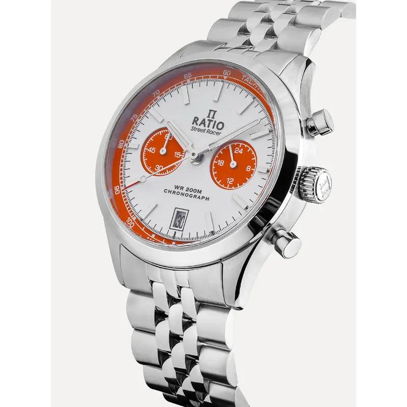 Ratio Street Racer Orange Panda Dial Limited Edition Men's Watch Rtc026 2