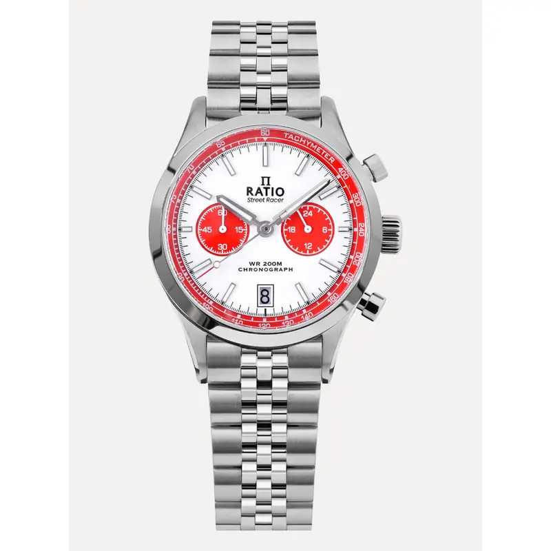 Ratio Street Racer Red Panda Dial Limited Edition Men's Watch Rtc025 1