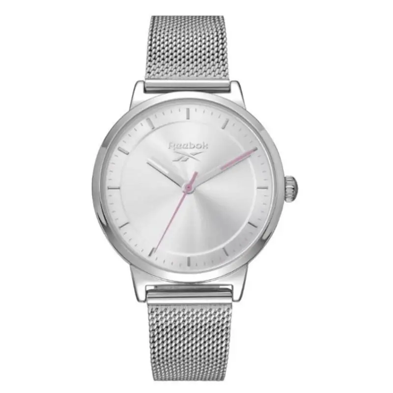 Reebok Chipper Silver Women Watch Stainless Steel Mesh Strap Rv-Chi-L2-A1s1-W1 1