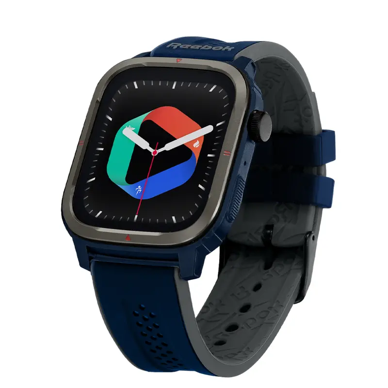 Reebok Consign Black Dial Blue Silicone Strap Men Watch Rv-Ppl-U0-Pnia-Bb 1