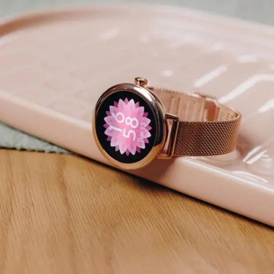 Reebok Glow Rose Gold Milanese Strap Women Watch Rv-Glo-L0-A3s3-Bb 2