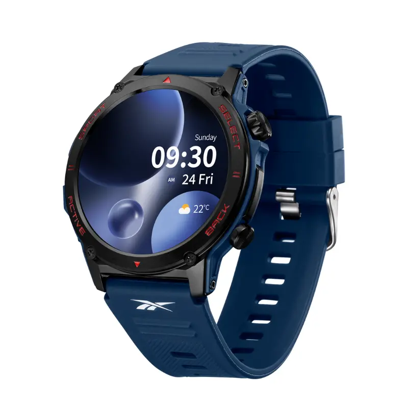Reebok Motive Smartwatch Blue Silicone Strap Men Watch Rv-Mti-G0-Pnin-Bb 1