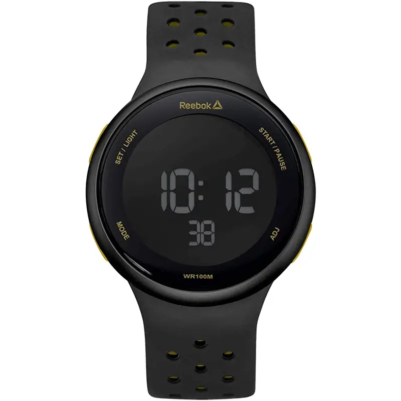 Reebok Rd-Ele-G9-Pbib-B2 Digital Black Dial Silicon Men's Watch 1
