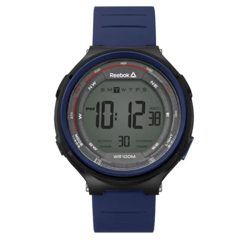 Reebok Rd-Kls-G9-Papn-Wn Grey Dial Blue Polyurethane Strap Men's Watch 1