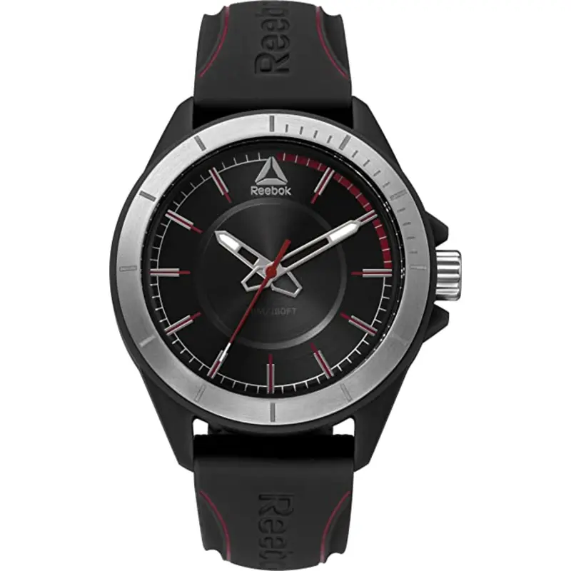 Reebok Rd-Mak-G2-Pbib-B1 Black Silicon Strap Men's Watch 1