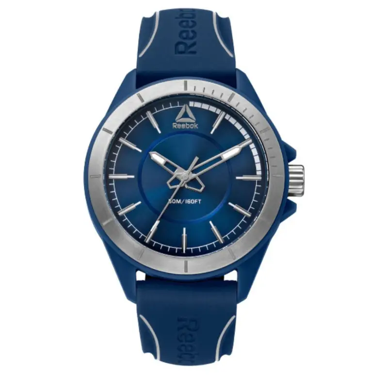 Reebok Rd-Mak-G2-Pnin-N1 Navy Blue Rubber Strap Men's Watch 1
